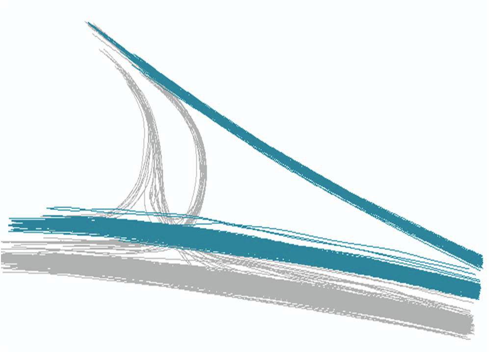 Road design validation, Portegrandi T-intersection