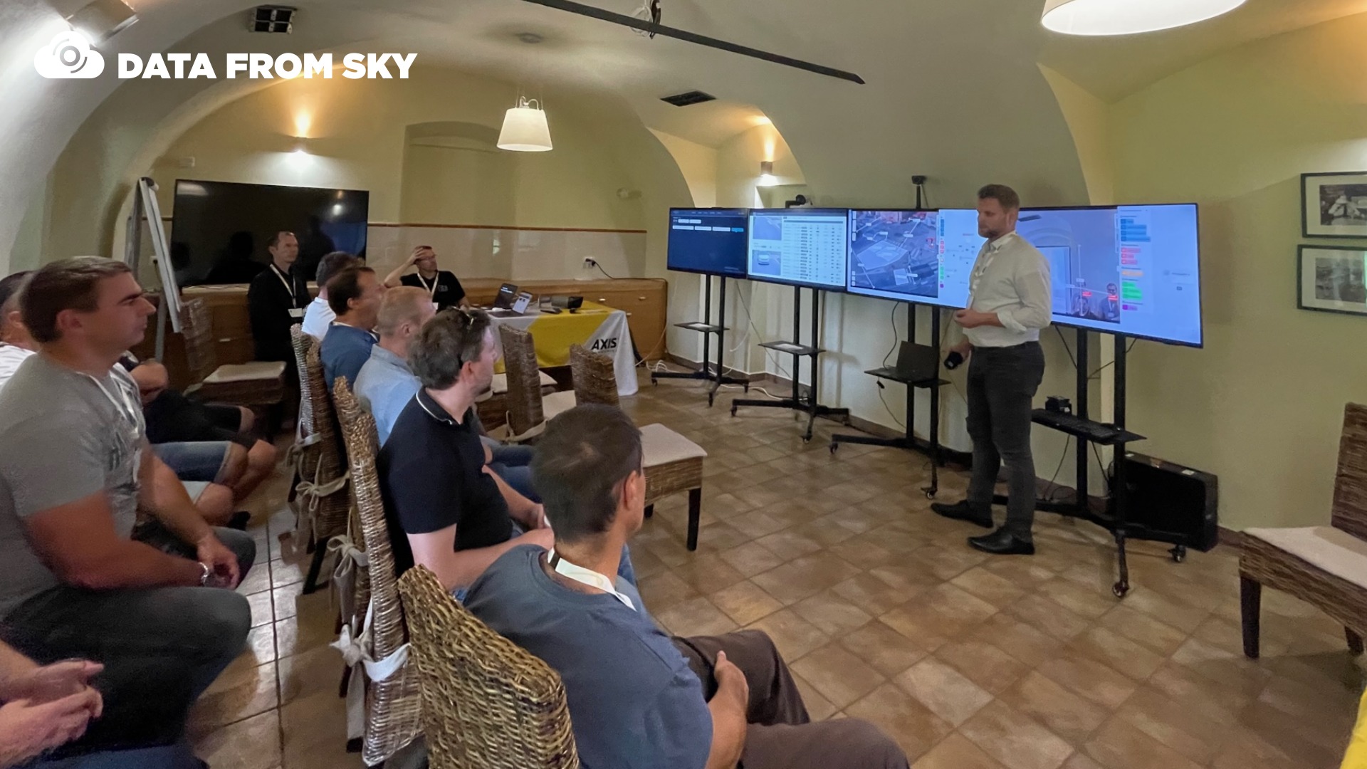 AXIS Communications event in Czechia DataFromSky