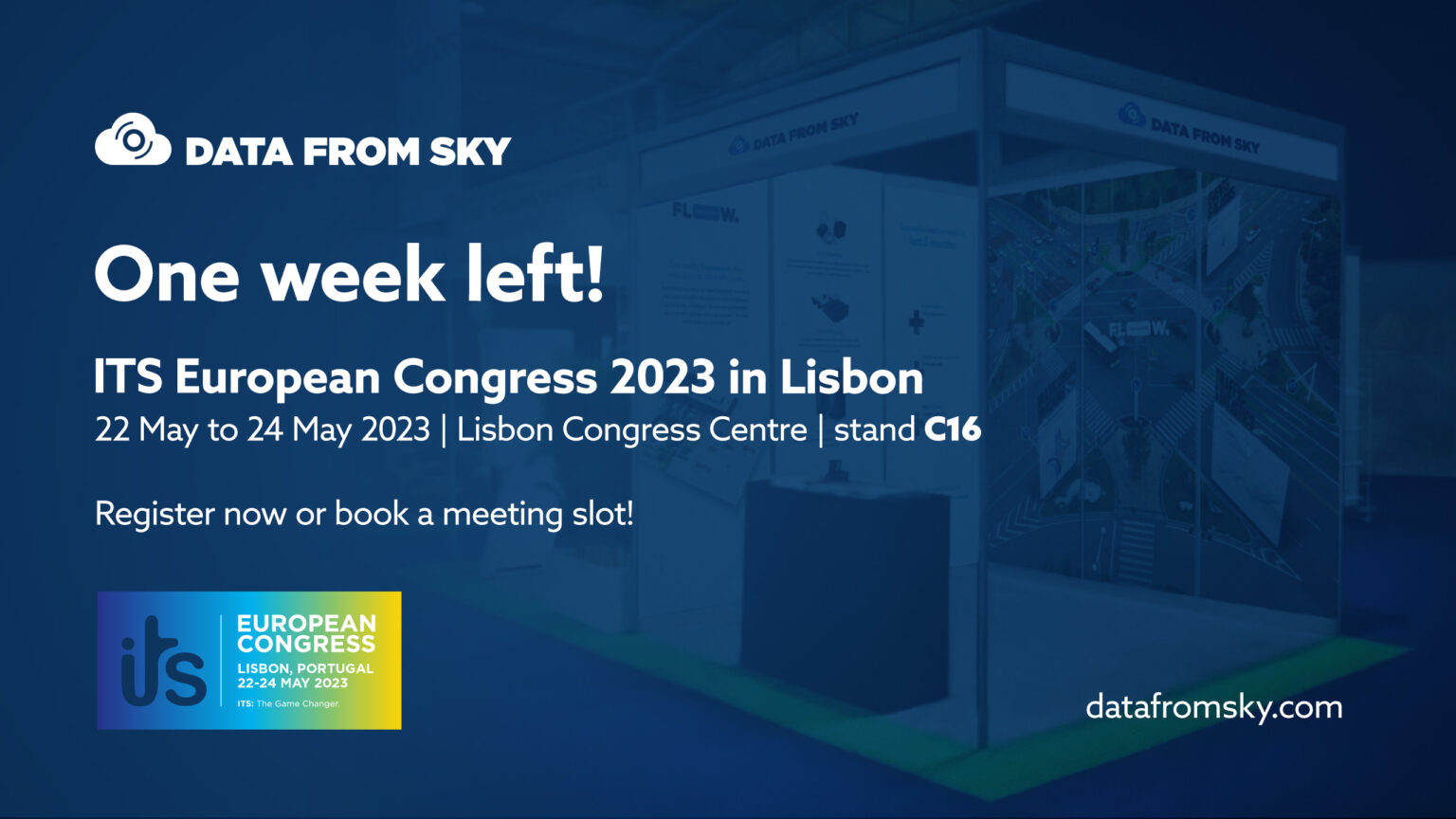 One week left until ITS Congress Europe 2023 in Lisbon! - DataFromSky