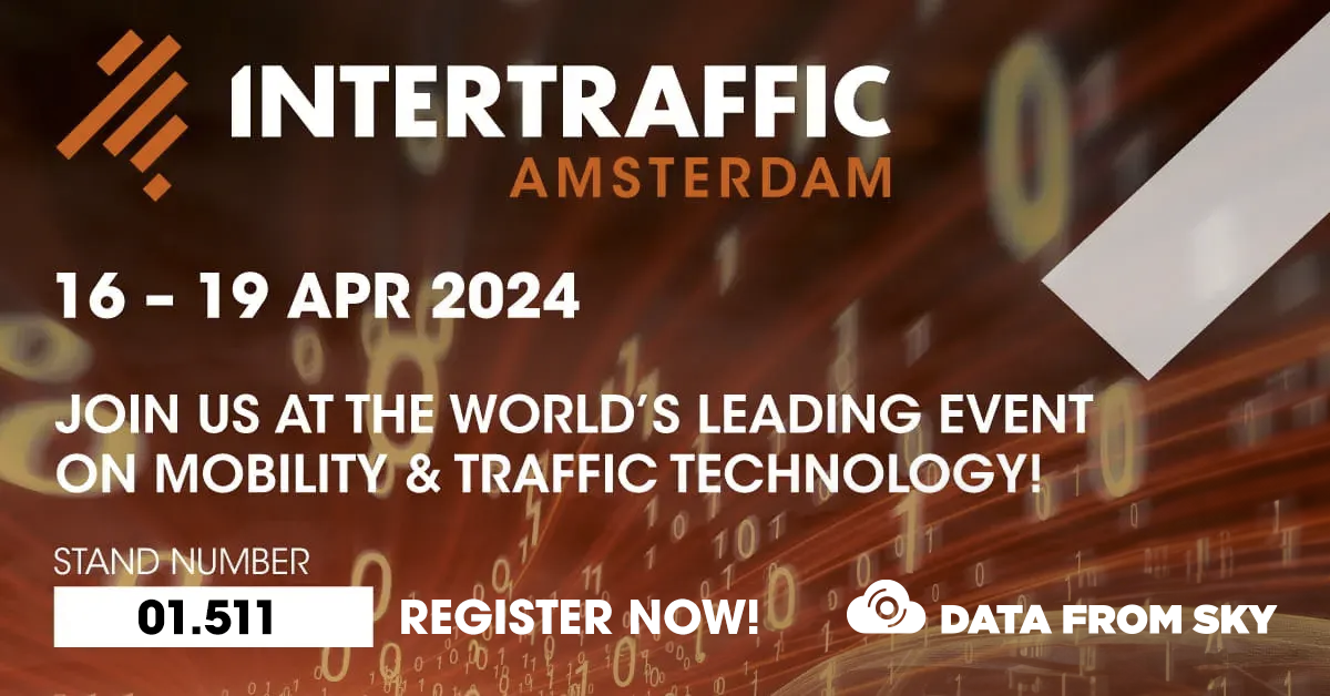 Intertraffic Amsterdam 2024 invitation DataFromSky